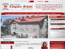 Tablet Screenshot of chapsleeschool.com